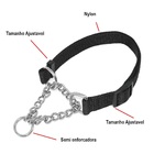 Coleira Caes Cachorro 2.0 Cm Ajustavel Semi Enforcadora Elo T