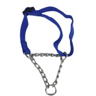 Coleira Cao Cachorro Ajustavel Semi Enforcadora Corrente Aço