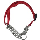 Coleira Cao Cachorro Dog Semi Enforcadora Ajustavel Kit Guia