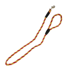 Coleira Corda De Nylon Trançada Cachorro Guia Pequeno Medio P