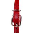 Coleira De Cachorro Com Sino Pequeno Em Couro Sintético Verme