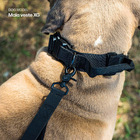 Coleira E Guia Cachorro Grande Madog Comander Preto Preta Xg