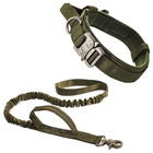 Coleira E Guia Elástica Cachorro Grande Forte Madog Comander