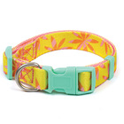 Coleira E Guia Para Cachorro Madog Floral M