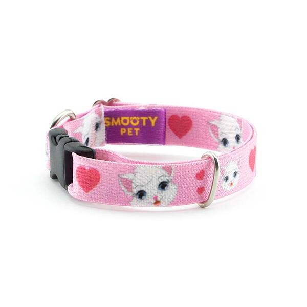 Coleira Gatos Smooty Pet Gato/rosa
