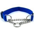 Coleira Guia Cachorros Caes Ajustavel Kit 3 Uni Corrente Elo