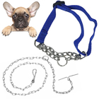 Coleira Kit Passeio Cao Cachorro Dog Guia Semi Enforcadora Aç