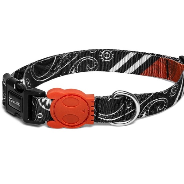 Coleira Para Cachorro Zee Dog - Estampa Paisley - Tamanho P
