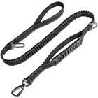 Coleira Peitoral Antipuxão Madog Power Preta + Guia Elástica M