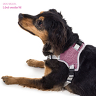 Coleira Peitoral Antipuxão Para Cachorro Madog Comfort Rosa M