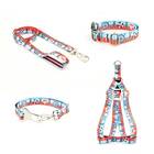 Coleira Peitoral Guia E Cinto De Seg Smooty Pet Marinheiro M