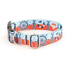 Coleira Peitoral Guia E Cinto De Seg Smooty Pet Marinheiro M