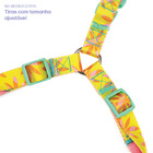 Coleira Peitoral Para Cachorro MADOG Floral (M)