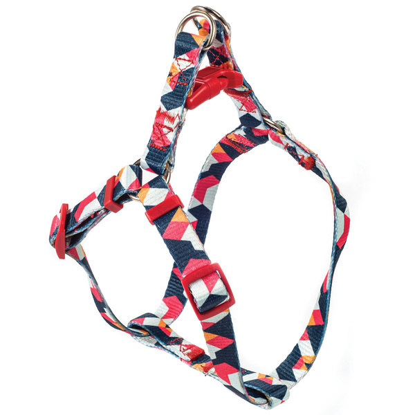 Coleira Peitoral Para Cachorro Madog Triângulos M