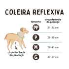 Coleira Reflexiva Rosa Tam. G Mimo - Pp343