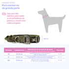 Coleira Resistente Para Cachorro Grande Forte Madog Comander