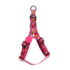 Coleira Tipo Peitoral Para Cachorro Snoopy Pink Flower Zooz P