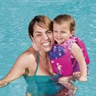 Colete Com Espuma Animais Aquaticos Medio Rosa/laranja Bestway