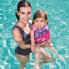 Colete Com Espuma Animais Aquaticos Medio Rosa/laranja Bestway