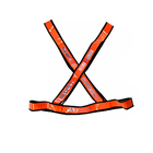 Colete De Sinalização Tipo X Refletivo Segurança Proteção Pro