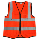 Colete Faixa Sinalizador Blusao Fluorescente Epi Obra Constru