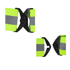 Colete Refletivo 3 Modos De Luz Fluorescente Led Epi Proteçao