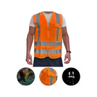 Colete Refletivo Com Bolso Laranja Pps12 Tamanho G - Kalipso