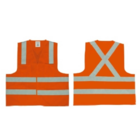 Colete Refletivo Laranja Com Velcro Cg04 2b Carbografite  Gg