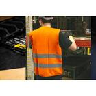 Colete Refletivo Sem Bolso Laranja Cv101 - Vonder