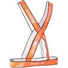 Colete Refletivo Tipo X Tamanho Gg - Nove54