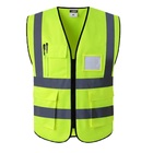 Colete Sinalizador Faixa Refletivo Kit 10 Unidades Epi Segura