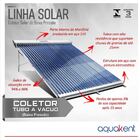 Coletor Aquecedor Solar Vácuo 30 Tubos Aquakent