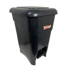 Coletor Cesto Lixeira De Pedal 20 Lt Plasnew Preto