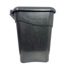Coletor Cesto Lixeira De Pedal 20 Lt Plasnew Preto