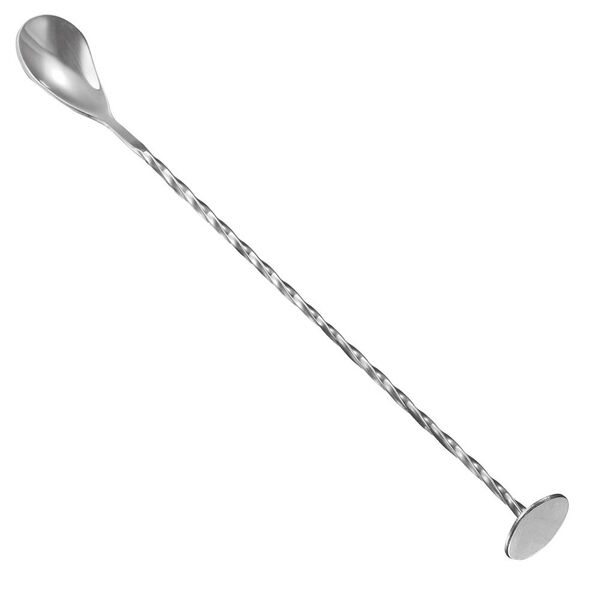 Colher Bailarina Espiral Com Disco Inox 26 5cm Asia Golden