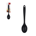 Colher Cabo Longo De Silicone - Preta