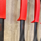 Colher Clássica De Nylon Preta/vermelha 33,5cm Biona Oxford