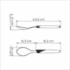 Colher De Chá Tramontina Lyf Com Lâmina Em Aço Inox E Cabo De