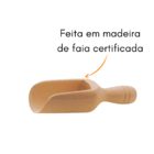 Colher De Madeira 17cm