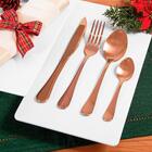 Colher De Mesa Elite Glamour Cobre 6 Peças Gourmet Mix