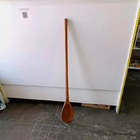Colher De Pau Madeira Modelo Industrial 60 Cm - Marrom