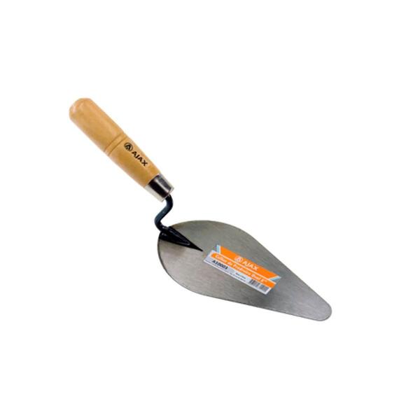 Colher De Pedreiro Com Canto Redondo - Ajax, Tamanho: 8"