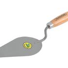 Colher De Pedreiro Metalica Redonda De 7 Com Cabo De Madeira