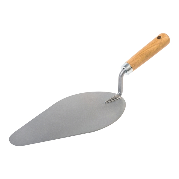 Colher de Pedreiro Oval com Cabo de Madeira 4,33x4,92x14,96" Cortag