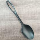 Colher De Plástico Servir Arroz Grande Preta Nylon Sanremo