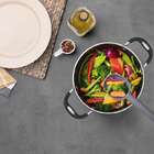 Colher De Servir Perfurada Moldê Em Silicone Cinza Tramontina