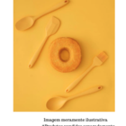 Colher De Silicone - Amarelo - Oikos