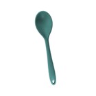 Colher de Silicone Duplo Verde Escuro Oikos