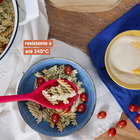 Colher De Silicone Duplo Vermelho - Oikos