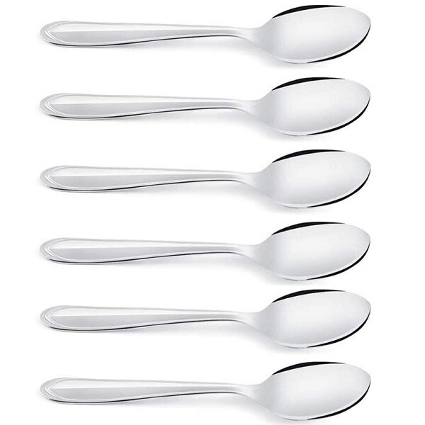 Colher De Sobremesa Victoria 6 Unidades Gourmet Mix Gx2042